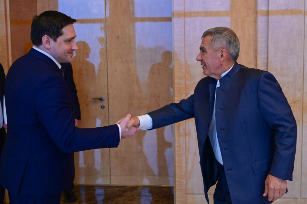 Минниханов встретился с руководителем Росстата Сергеем Галкиным