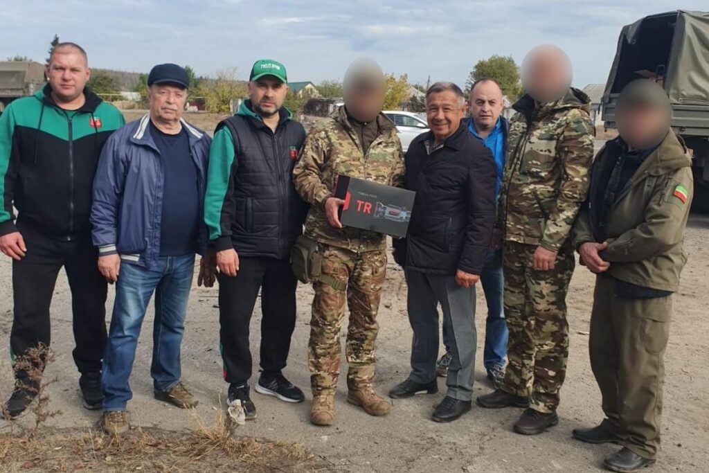 Бойцы СВО получили гумпомощь от земляков из Сабинского и Тюлячинского районов