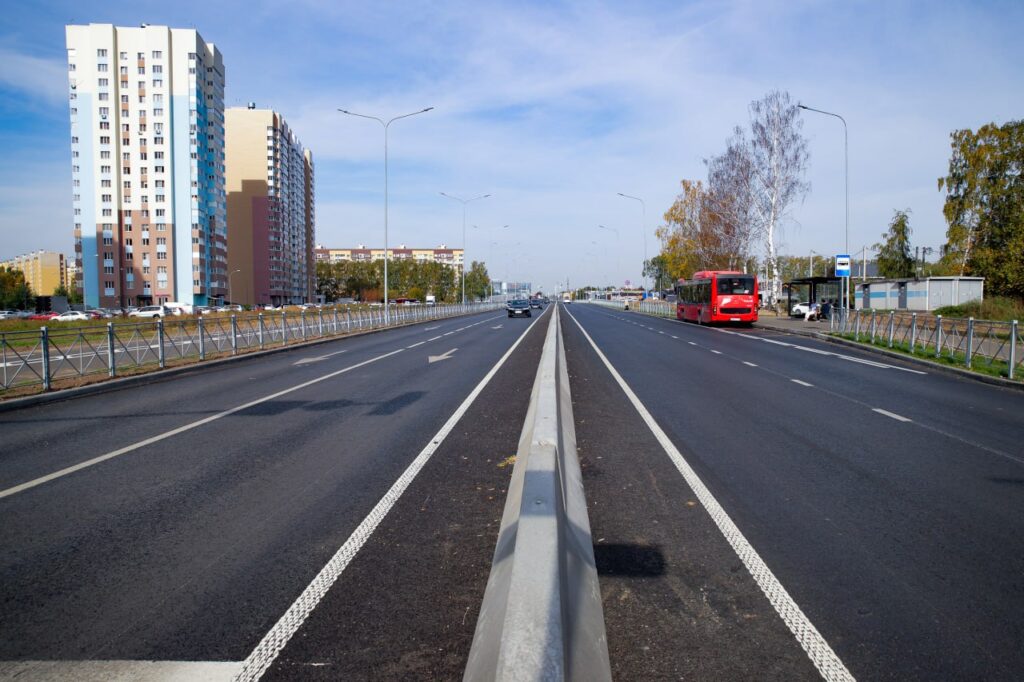 В ЖК «Салават Купере» благодаря реконструкции расширили улицу Нурихана Фаттаха