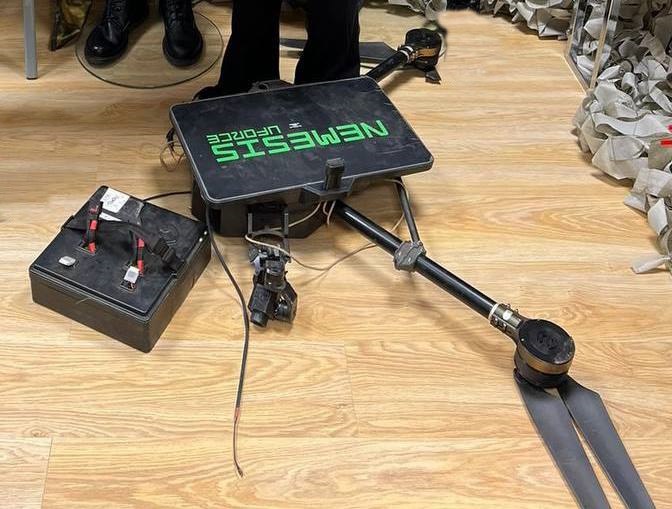 Боец СВО передал в Лаишевский музей украинский дрон «Баба Яга»