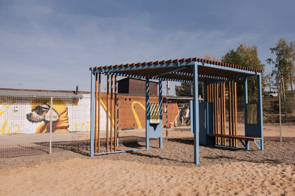 В Зеленодольске открылась собачья площадка «Хвостопарк»