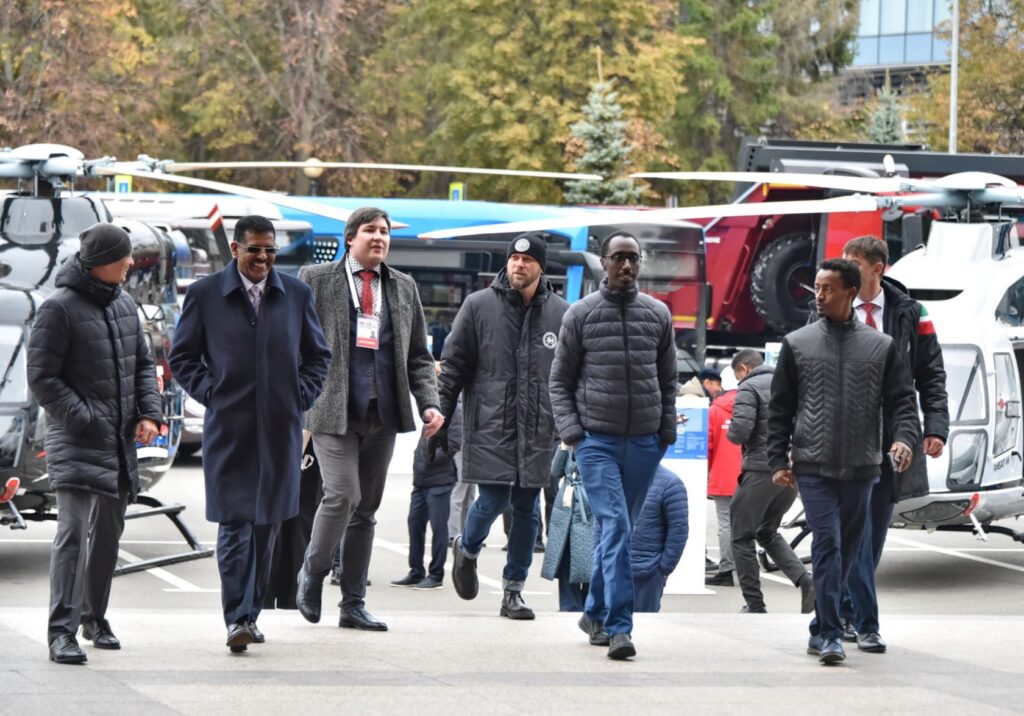 Члены делегации Эфиопии посетили в Казани выставку «Сделано в Татарстане»