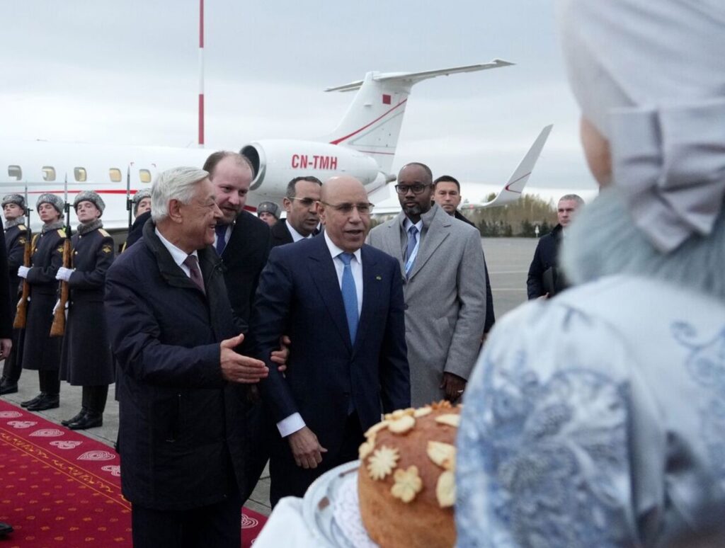 Президент Мавритании прибыл в Казань для участия в саммите БРИКС