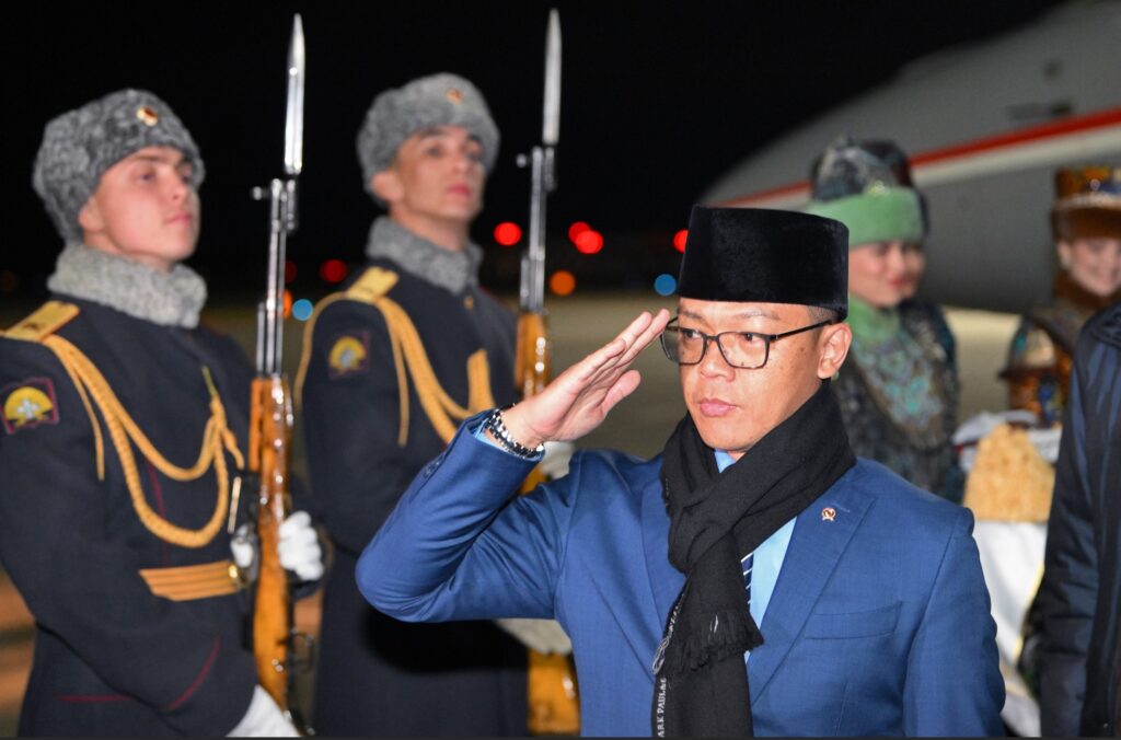 Министр иностранных дел Индонезии прибыл в Казань