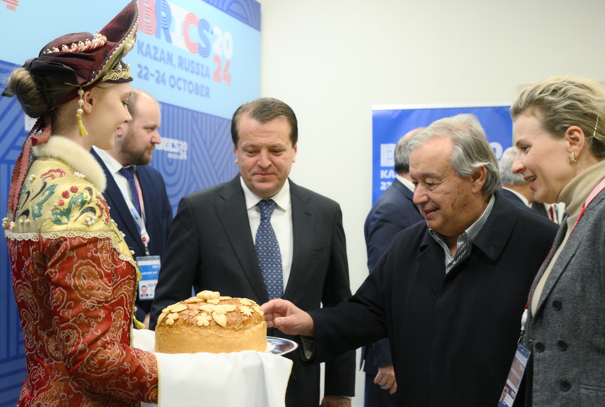 Генсек ООН Антониу Гутерриш прибыл в Казань для участия в саммите БРИКС