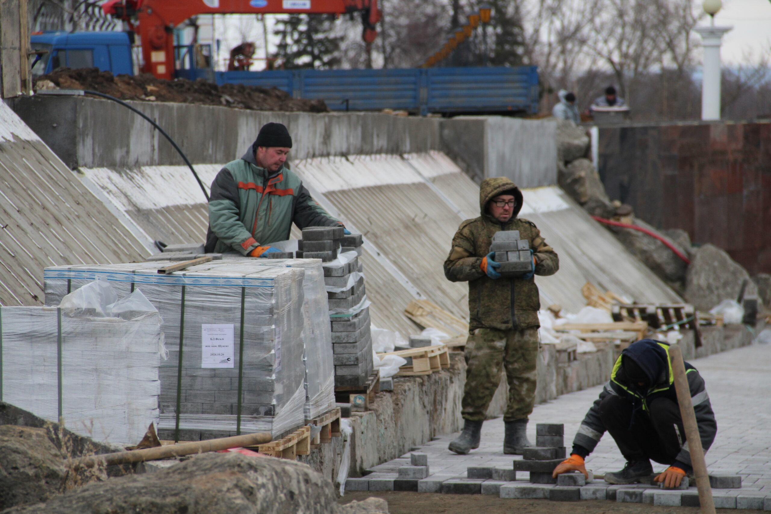 В Елабуге реконструкцию площади Памяти планируют завершить к 9 Мая
