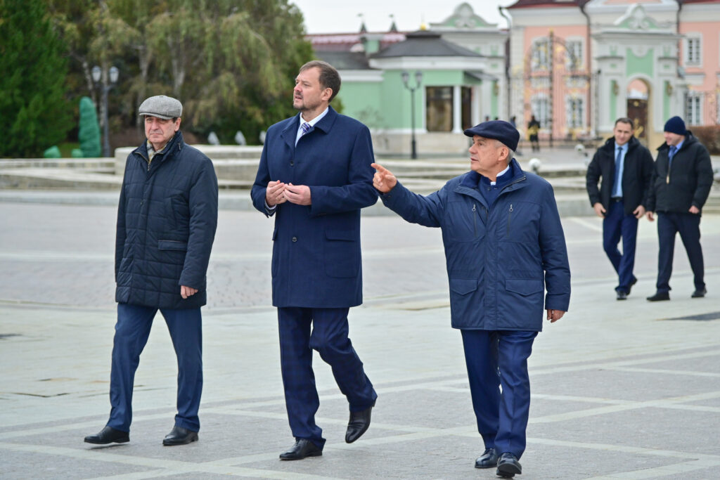 Минниханов провел встречу с Балицким в Казанском Кремле