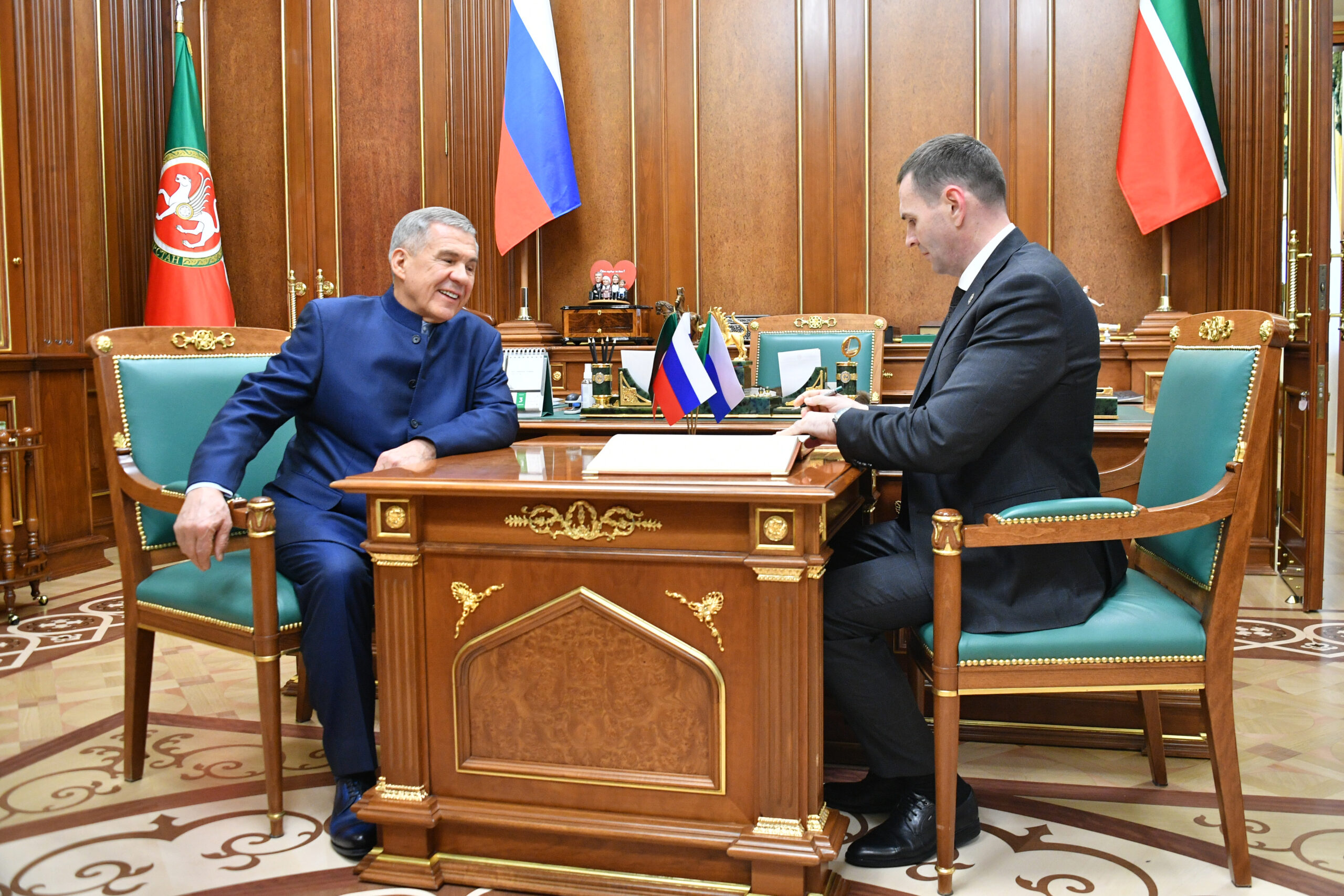 Минниханов: Татарстан заинтересован в развитии торговли с Хабаровским краем