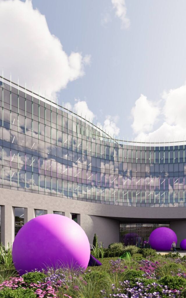 Опубликованы эскизы детской больницы Казани — ее фасады «обнимают» маленьких пациентов