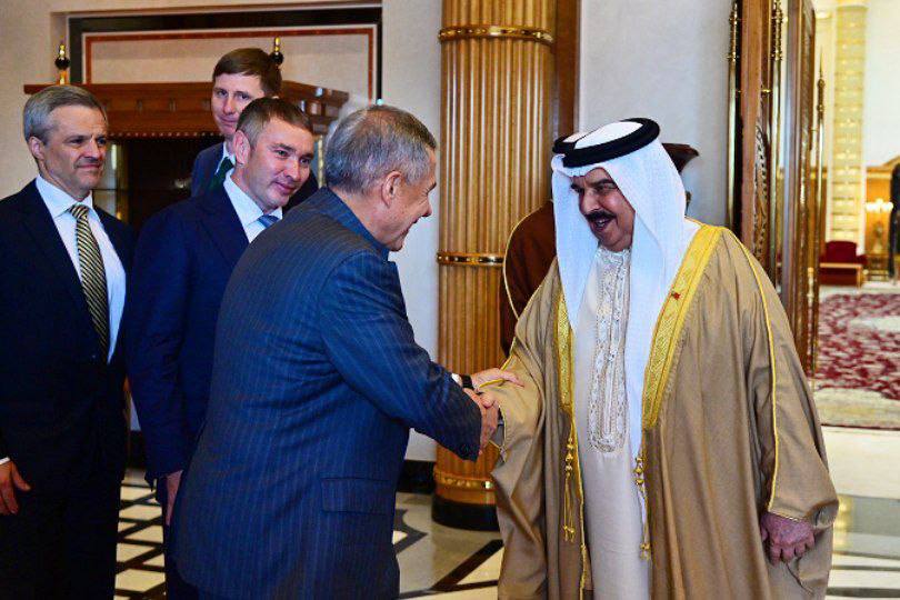 «Товарооборот увеличился на 100%»: Минниханов встретился с королем Бахрейна