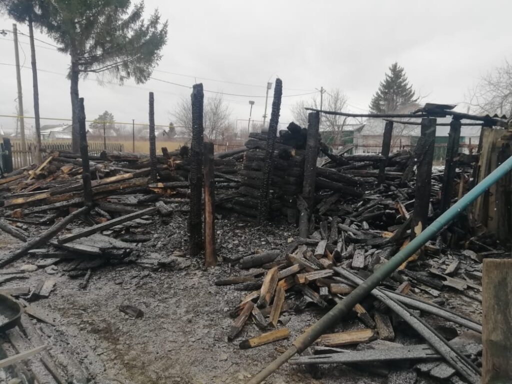 Из-за непотушенной сигареты в селе Нурлатского района случился пожар — погиб мужчина