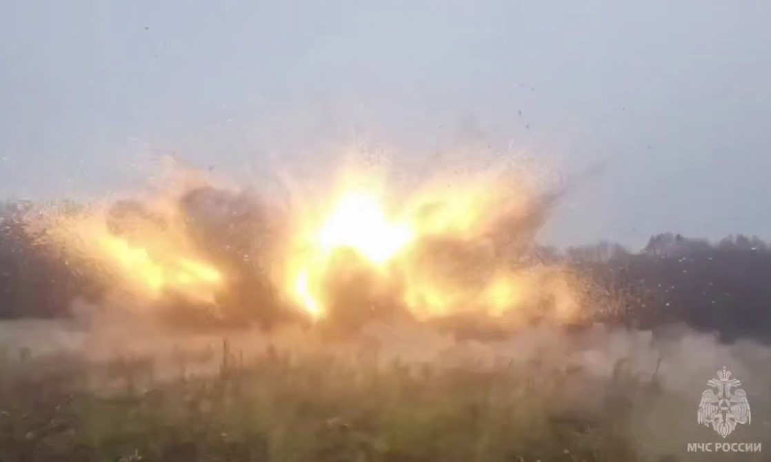 МЧС: пиротехники обезвредили боевую часть ракеты «Нептун» в Курской области