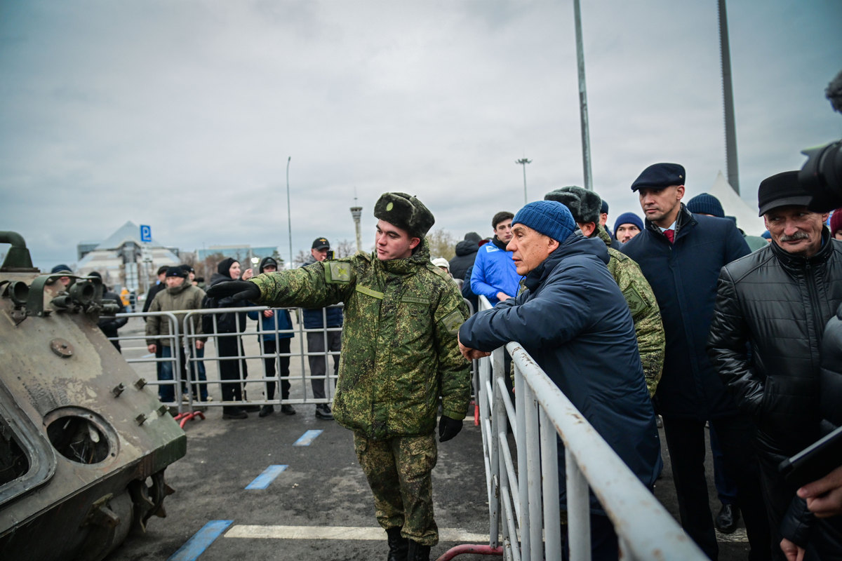 «Любой подрыв, и всё»: Рустам Минниханов оценил подбитую технику НАТО