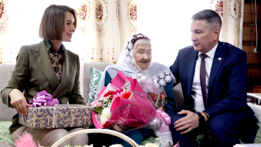 Ветеран войны из Татарстана получила на юбилей поздравления от Путина и Минниханова