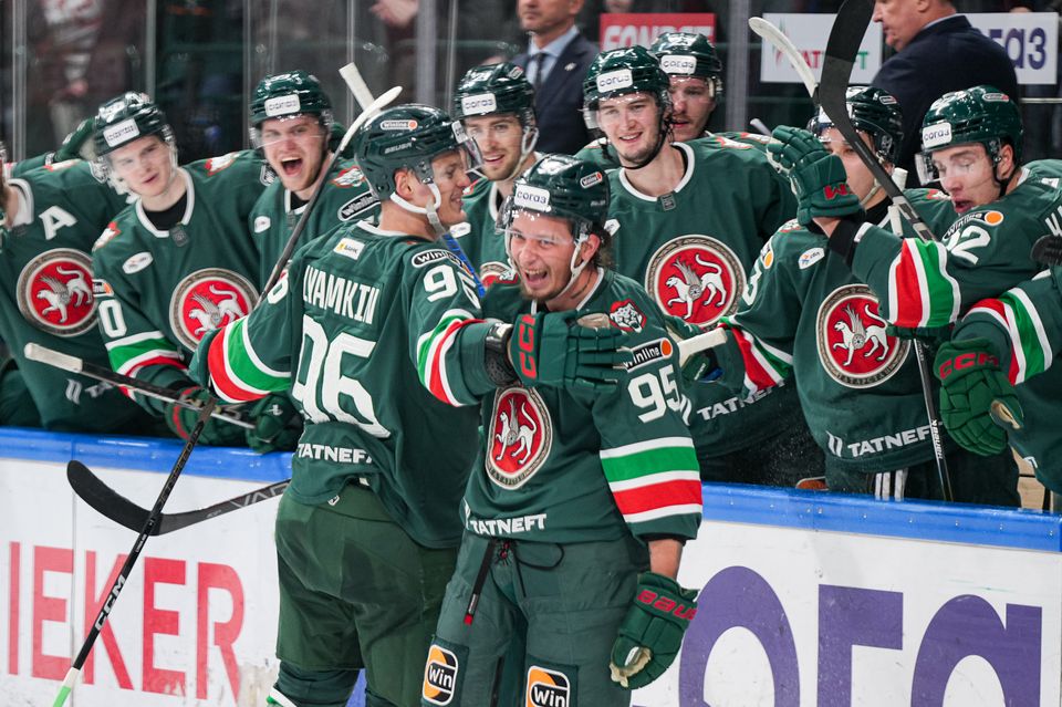 Дубль Галимова принес «Ак Барсу» победу над «Трактором»