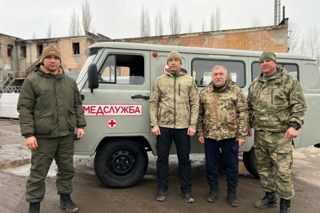 Молодогвардейцы Татарстана доставили очередную партию гумпомощи бойцам СВО