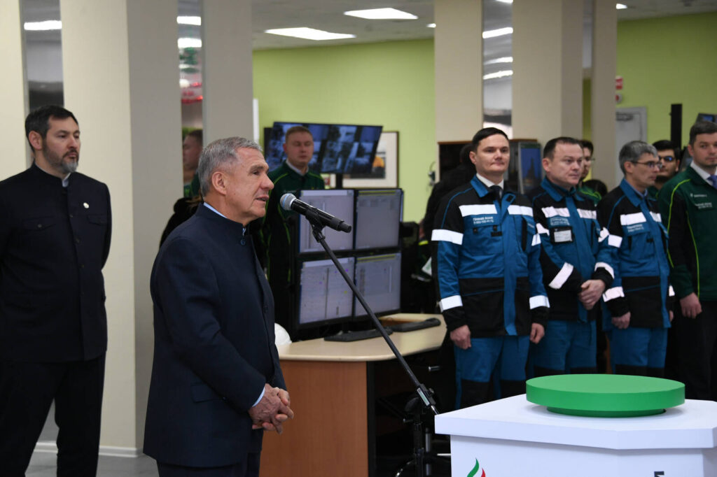 Раис РТ запустил новый узел регенерации на ТАНЕКО