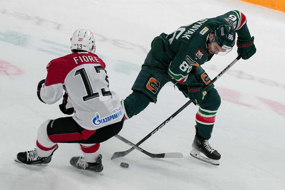 «Ак Барс» уступил «Авангарду» со счетом 1:3