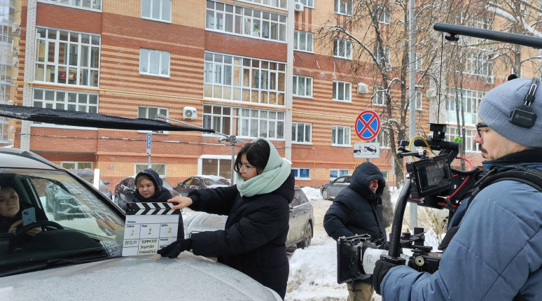 съемки фильма «Дочки-матери»