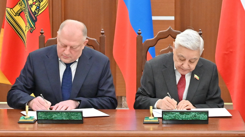 Парламенты Татарстана и Тверской области подписали соглашение о сотрудничестве