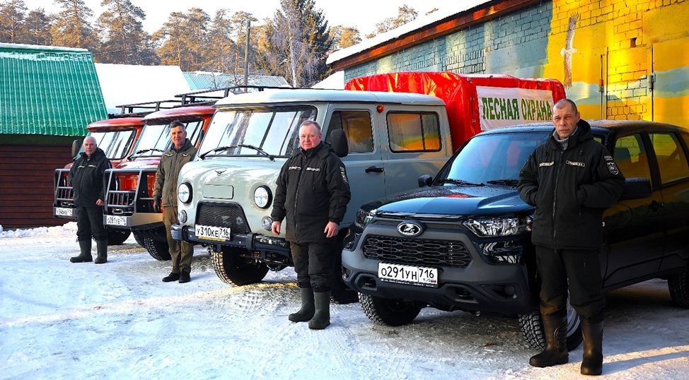 Волжско-Камский заповедник получил четыре автомобиля для отдела охраны
