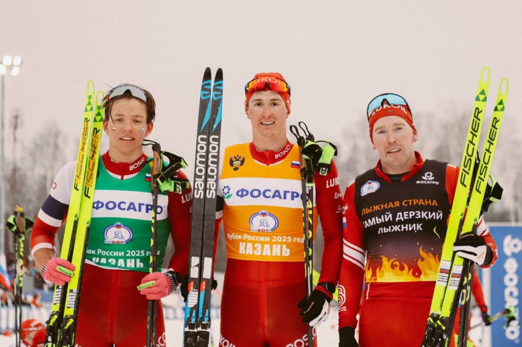 Татарстанец Сергей Ардашев победил в скиатлоне на V этапе Кубка России в Казани