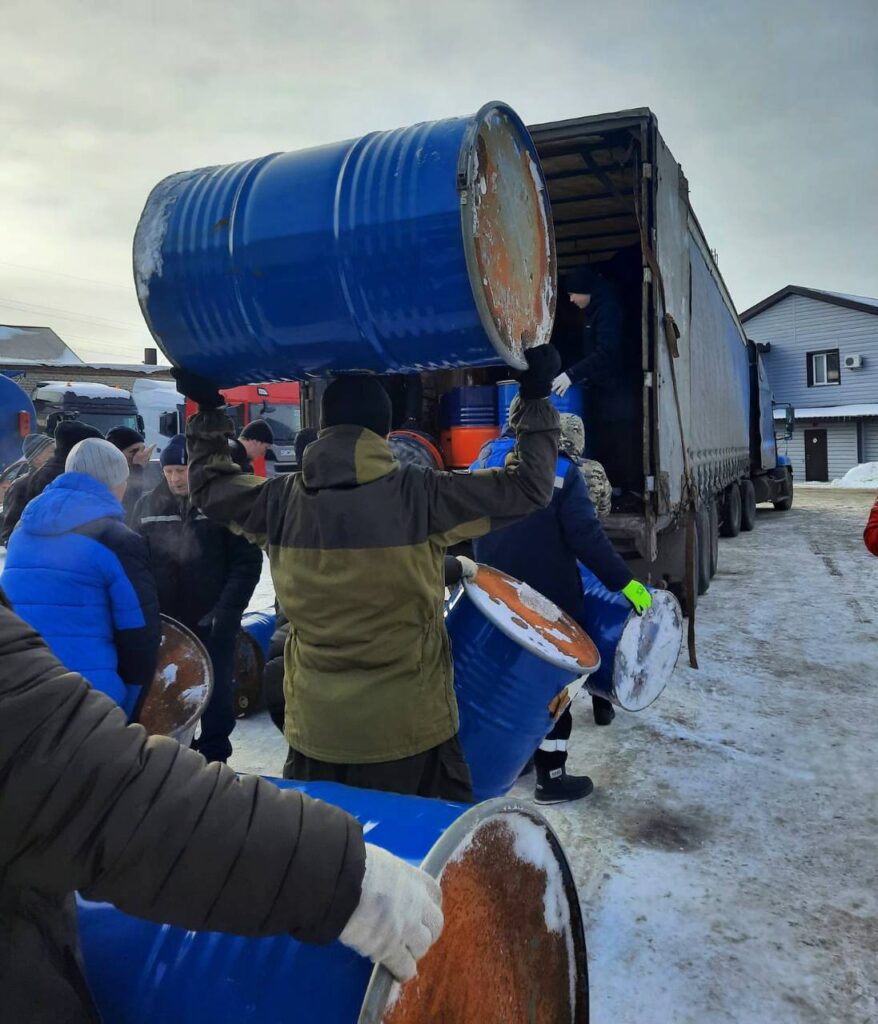 Нижнекамск отправил гумгруз для восстановления разрушенного госпиталя для бойцов СВО