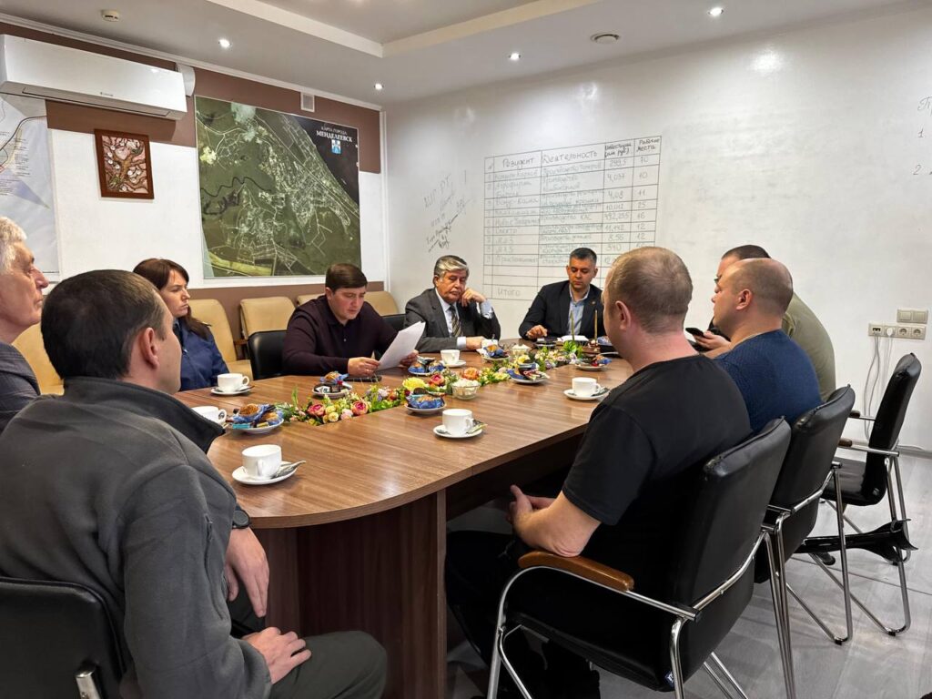 Мэр Менделеевска провел встречу с бойцами СВО