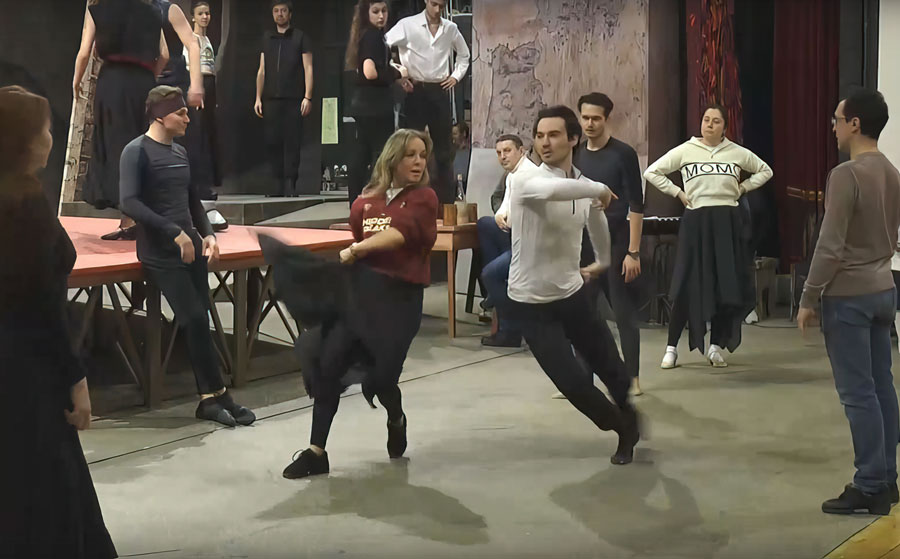 репетиция оперы «Кармен»