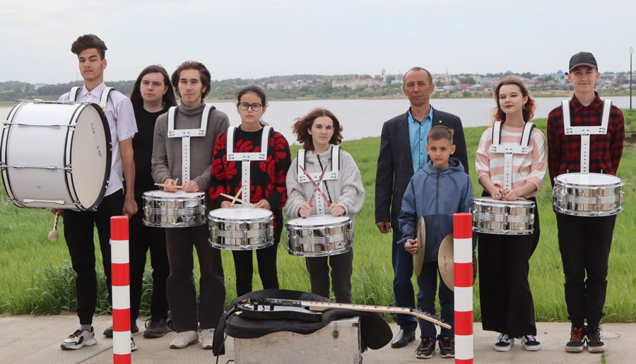 ансамбль барабанов