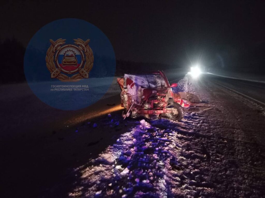 Водитель ВАЗ лоб в лоб столкнулся с Renault и погиб в Татарстане