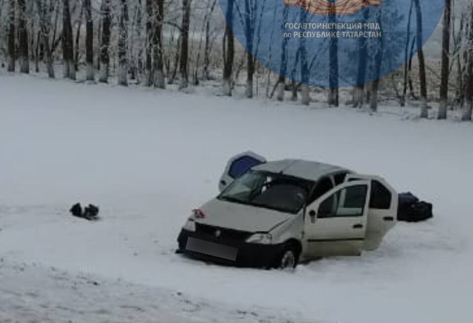 В Тетюшском районе машина опрокинулась в кювет — погибла 80-летняя пассажирка