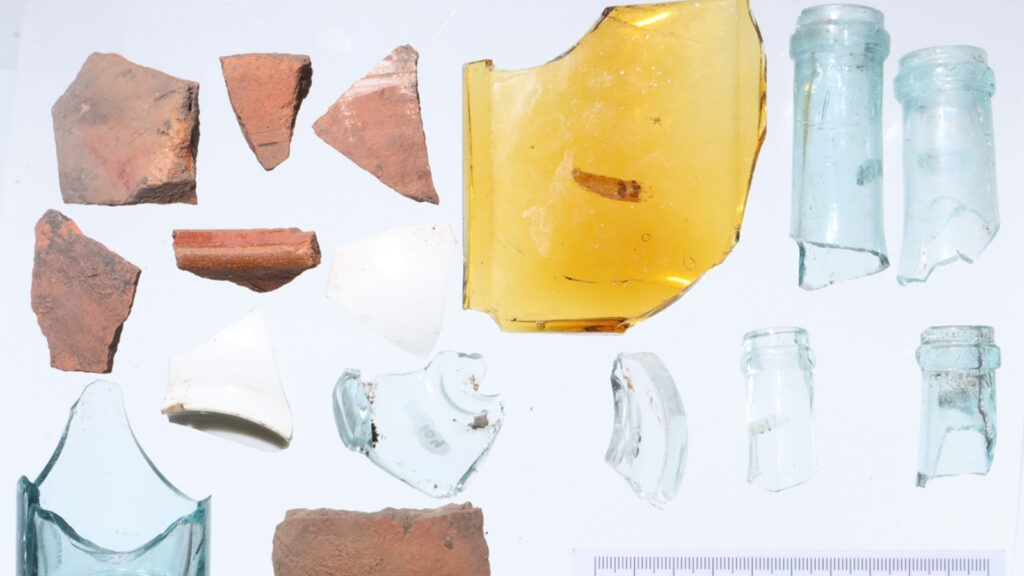 При раскопках в Бугульме нашли артефакты XIX века