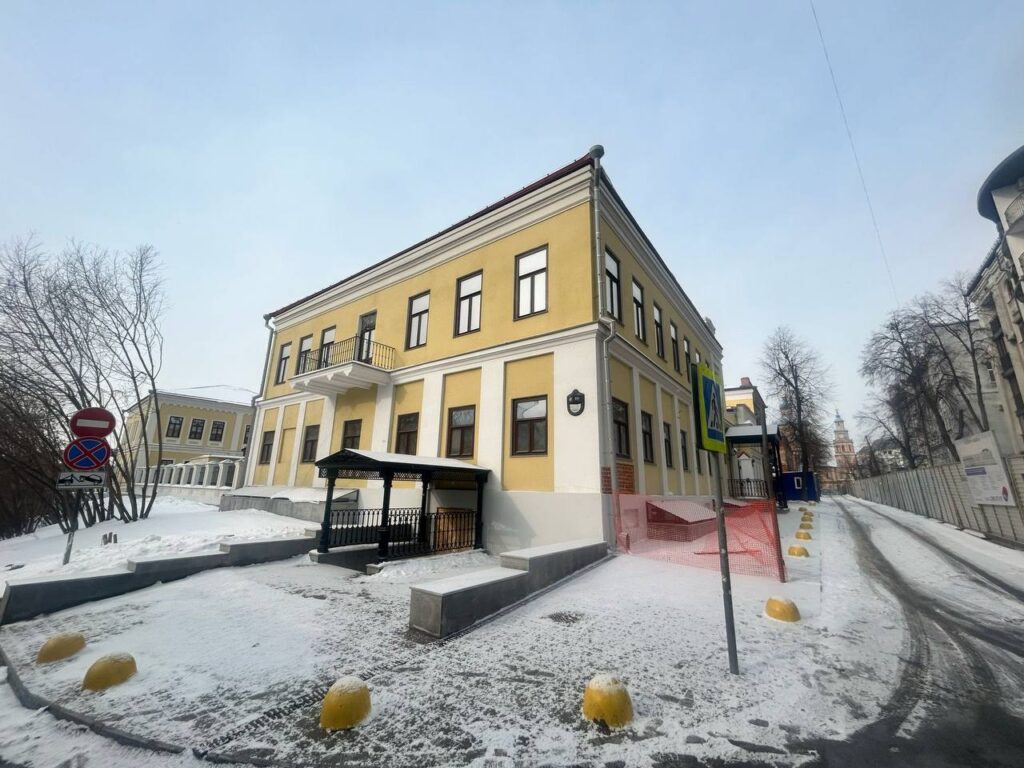 В усадьбе Сапугольцева в Казани восстанавливают кирпичную кладку и гидроизоляцию