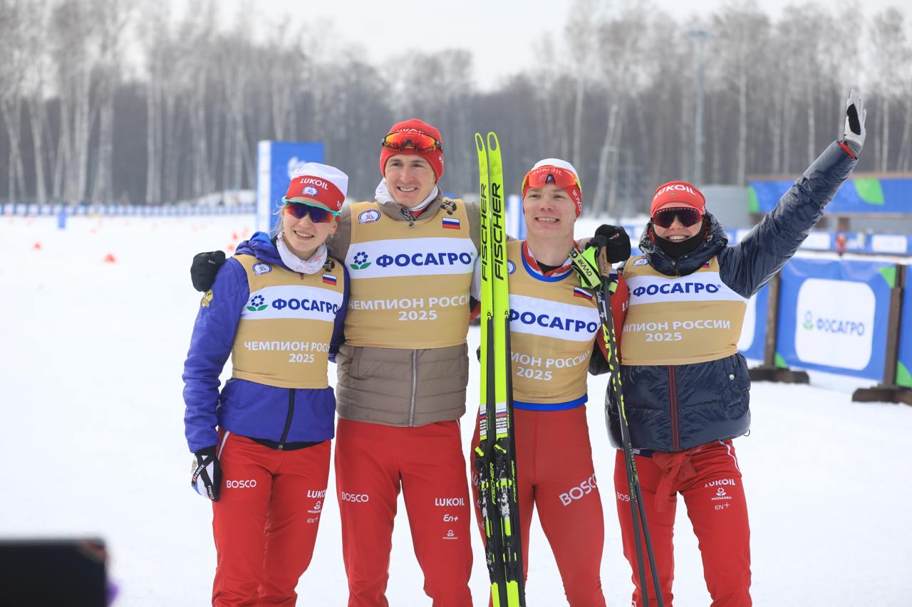 Вторая сборная Татарстана выиграла смешанную эстафету на чемпионате России в Казани