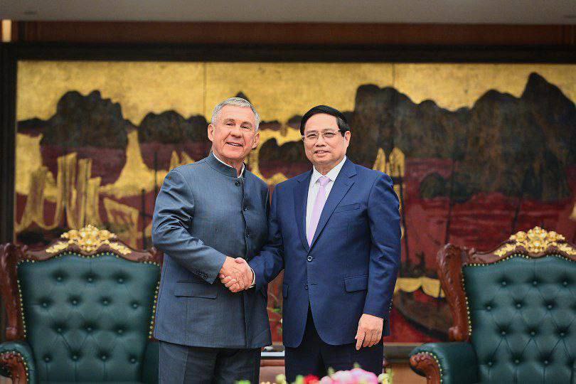 Раис РТ и премьер-министр Вьетнама договорились о прямых авиарейсах из Казани