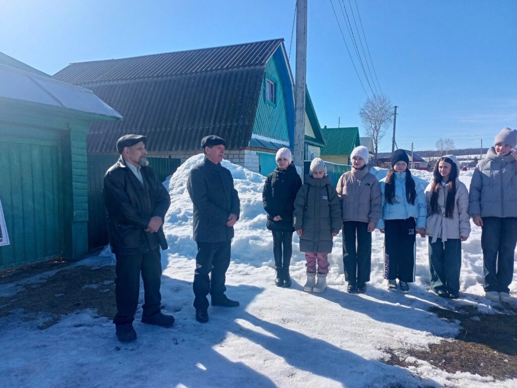 В Мамадышском районе открыли мемориальную доску на доме бойца СВО
