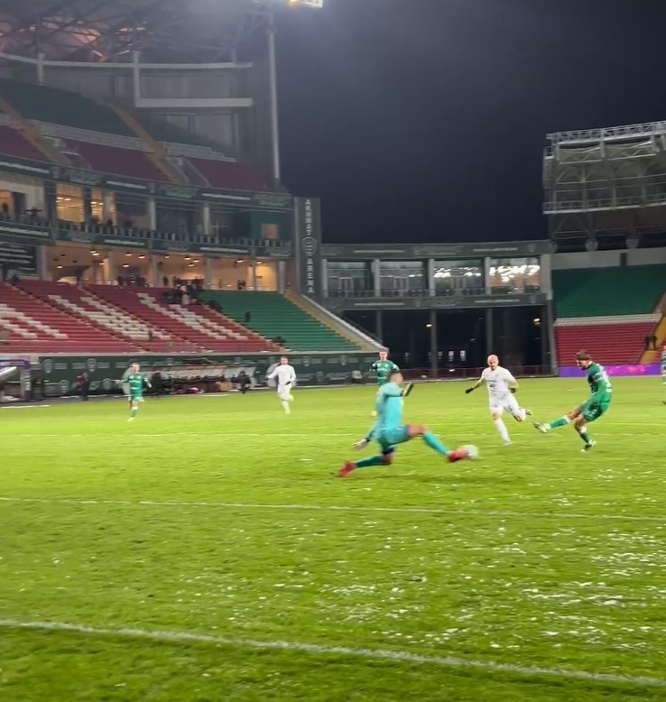 Шабанхаджай вывел «Рубин» вперед в матче с «Ахматом»