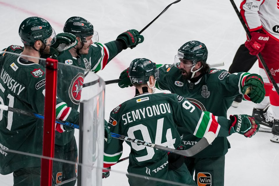 «Ак Барс» дома разгромил «Автомобилист» со счетом 7:2