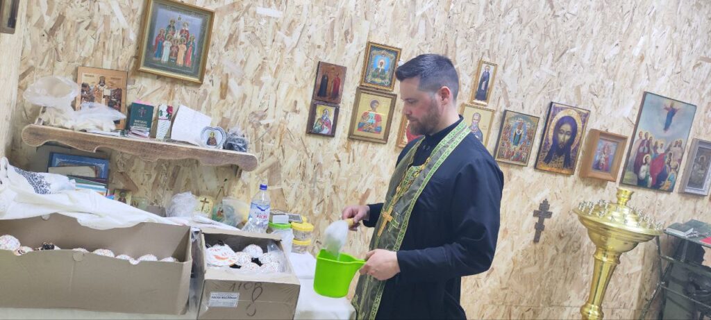 «Ночью освятил новый храм»: священник из Татарстана рассказал, как бойцы СВО встретили Пасху