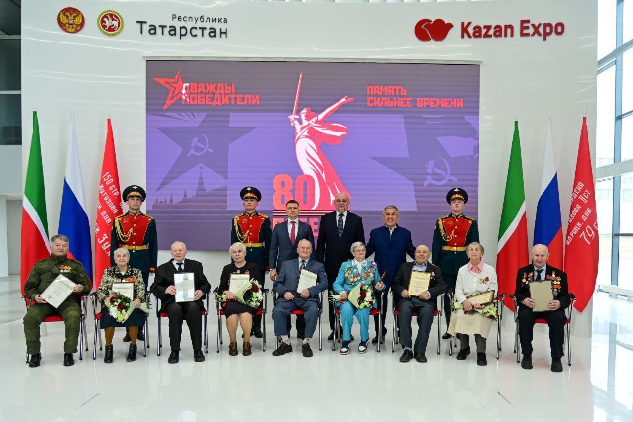 Минниханов встретился с ветеранами энергоотрасли — участниками Великой Отечественной