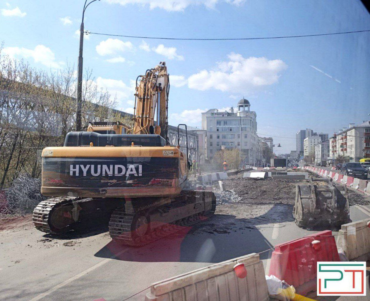 В Казани стартовал ремонт путепровода на ул. Достоевского