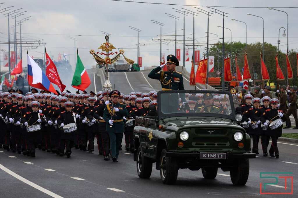 Юбилейный Парад Победы прошел в Казани