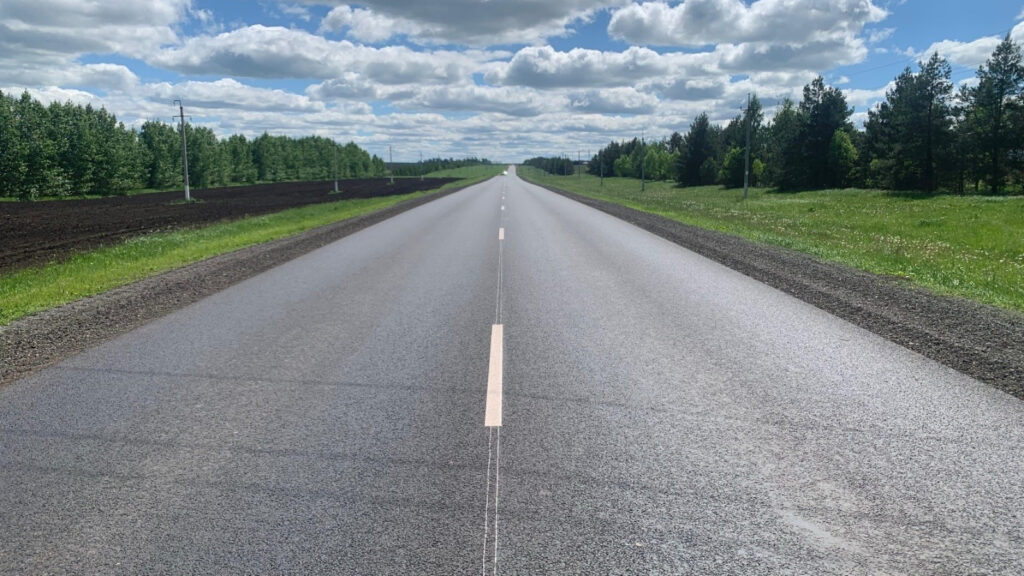 В Татарстане по нацпроекту отремонтирована автодорога Азеево - Черемшан - Шентала