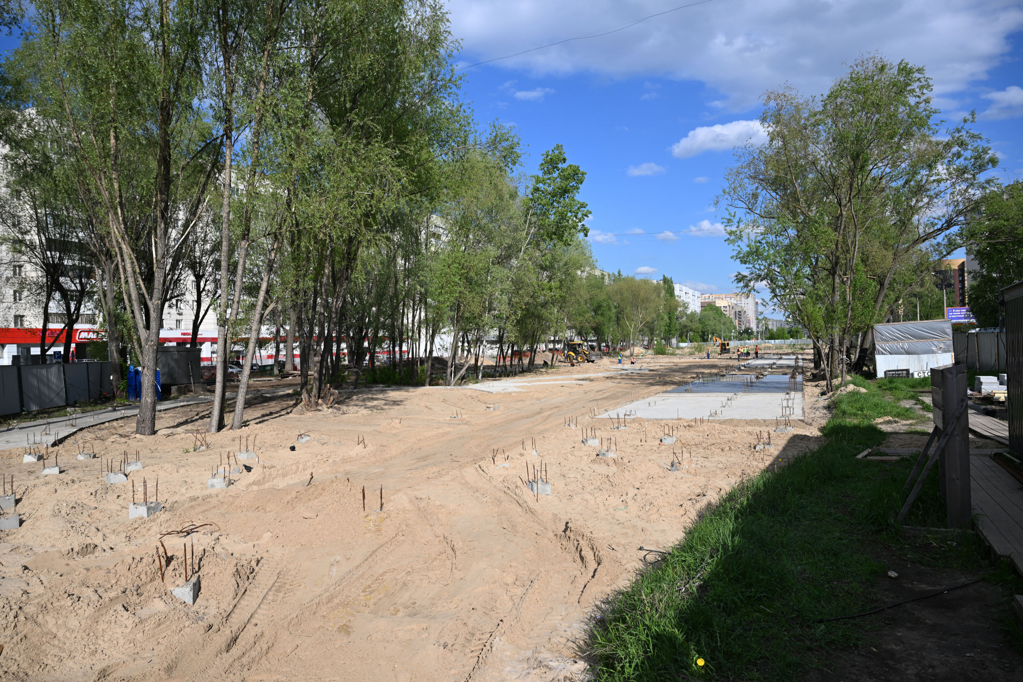 Благоустройство бульвара по ул. Серова в Казани завершится в этом году