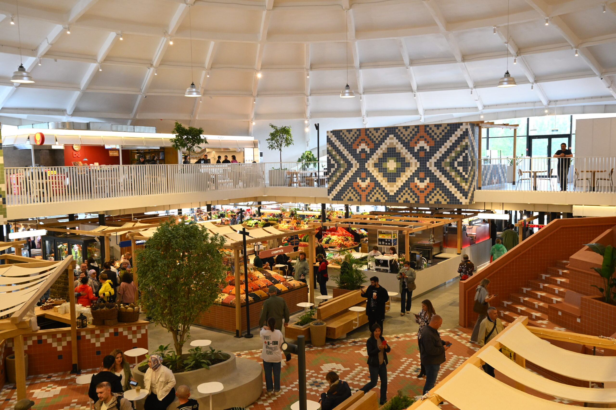 Московский рынок в Казани заработал в тестовом режиме