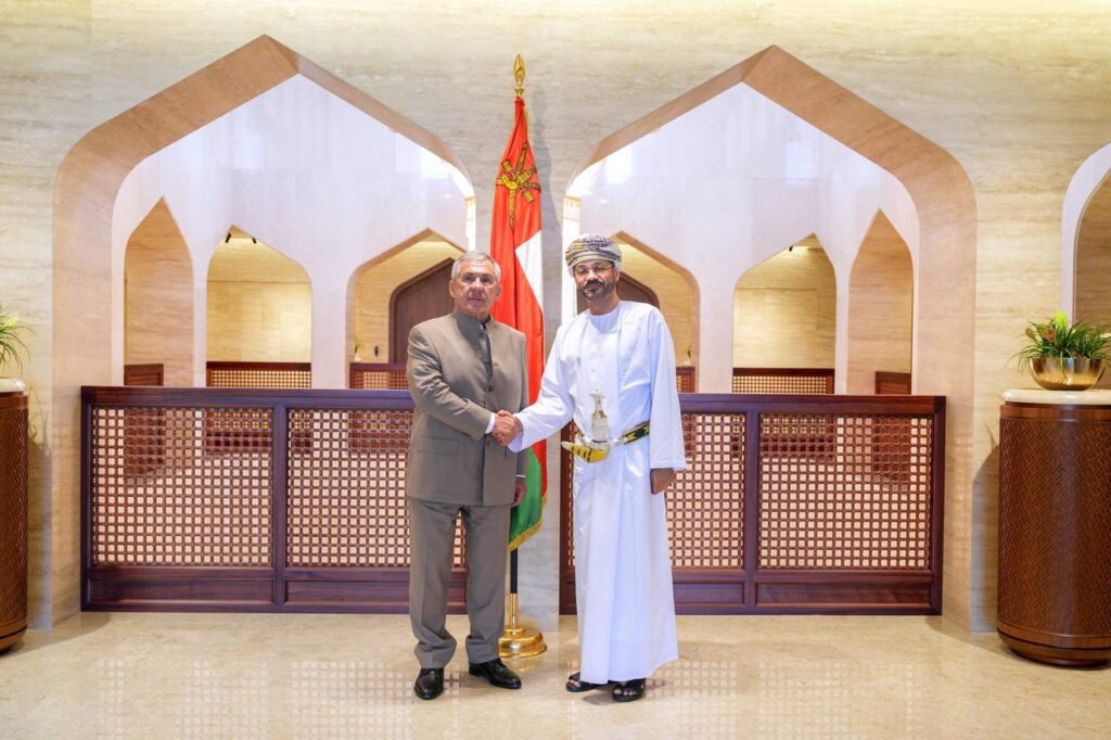 Раис Татарстана встретился с министром иностранных дел Омана