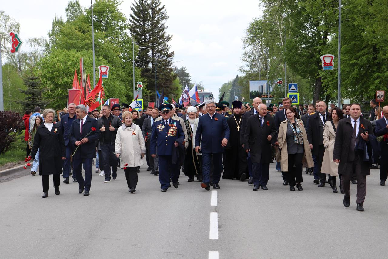 Парад Победы в Зеленодольске посетили более 16,5 тыс. человек