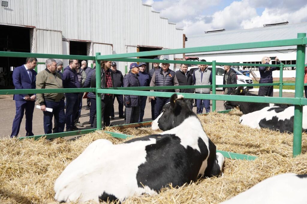 Минниханов знакомится с ходом посевной в Зеленодольском и Верхнеуслонском районах