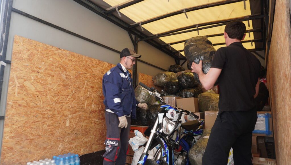 Очередной гумгруз отправился в зону СВО из Ютазинского района Татарстана